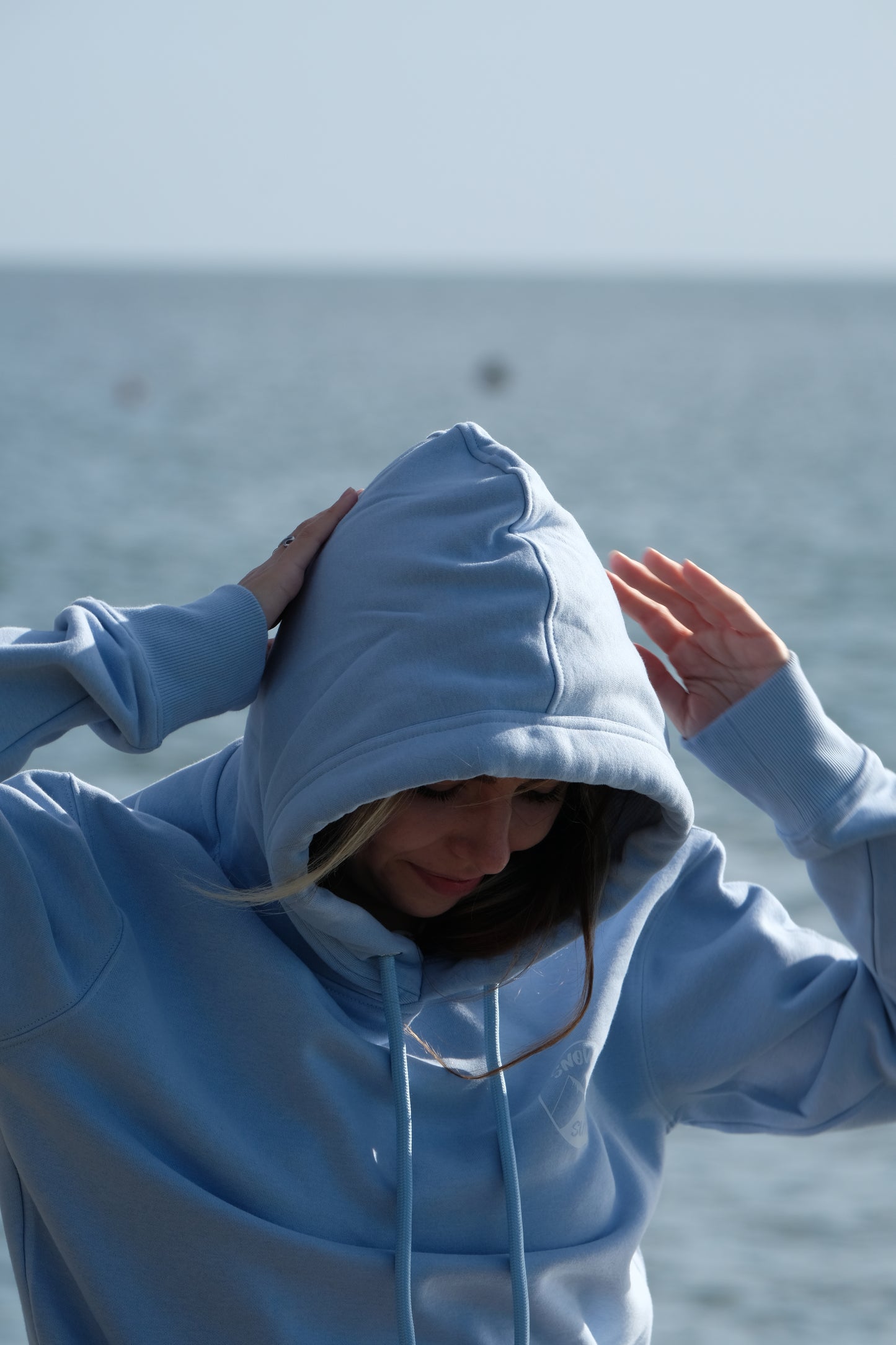 'Respect the Locals' Luxury Blue Hoodie